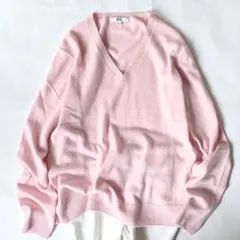 UNIQLO ユニクロ カシミヤ100% Vネック セーター ニット