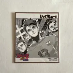 【新品未使用】ハイキュー 及川徹 ジャンプフェア 2021 色紙 特典