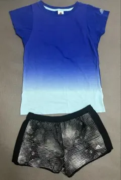 アディダス adidas ランニング上下セット Tシャツ ランニングパンツ