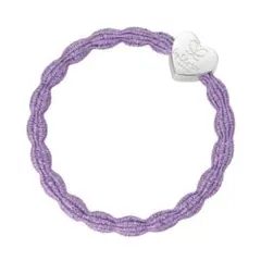 バイエロイーズ Metallic Silver Heart Lilac