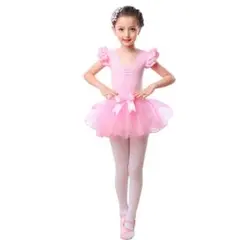 レオタード 袖なし 150 スカート付き 女の子 子供 バレエ ダンスウェア