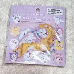 ちいかわ　サンリオ　コラボ　ステッカーセット