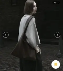 【完売品】remer トートバッグ ブラウン フリー 美品 ショルダー レザー調