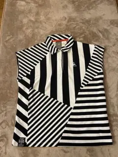 le coq sportif ストライプ 半袖ポロシャツ Lサイズ