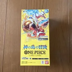 ワンピースカード　神の島の冒険　box 未開封　テープ付き