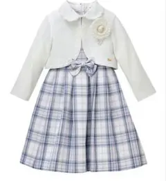 キャサリンコテージ スーツ ボレロ ワンピース アンサンブル 丸襟 110