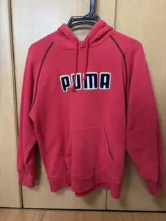 PUMA ピンク パーカー 冬服 秋服 春服 フード付き