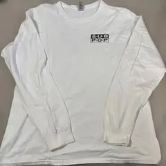 購入者様決定！SUB POP レーベル ロングスリーブTシャツ largeのサムネイル