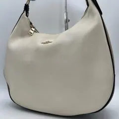 y2k】COACH エルゴ ホーボー ショルダーバッグ 白系 F11261 - メルカリ