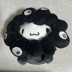 大阪関西万博2025 黒ミャクミャク シナモロール　ぬいぐるみM