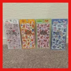 【正規品】新作 ディズニー プチドロップステッカー シール プチドロ 4種セット
