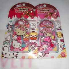 サンリオチョコマスコット　キティ＆マイメロセット