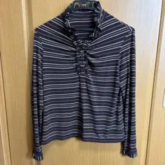 シャツ風トップス