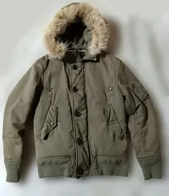 ファー ダウンジャケット