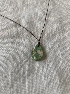 ターコイズ ネックレス 天然 一点物ヴィンテージ SOURCE objects