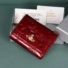 Vivienne Westwood 赤 三つ折り財布