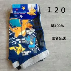 【新品タグ付】ポケットモンスター ボクサーパンツ ブリーフ　120 ポケモン