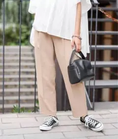 【新品タグ付】CIAOPANIC TYPE 春夏 テーパードパンツ ベージュ M