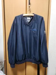 Callaway Golf Vネック ナイロンプルオーバー ネイビー XL