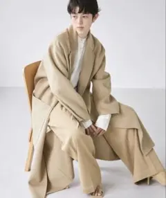 ウールオーバーコート　todayful