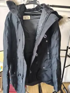 ミリタリージャケット サイズ40 ブラウンファー付き