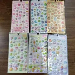 3Dシール　ぷくぷくシール　ボンボンドロップシール　まとめ　平成レトロ　y2k
