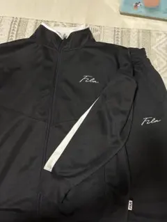 FILA ジャージ上下セット 黒