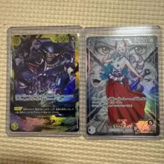 ワンピースカード ボア・ハンコック マーシャル・D・ティーチ 決戦の刻
