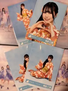 日向坂46 生写真 鶴崎仁香 2026年浴衣 セミコン
