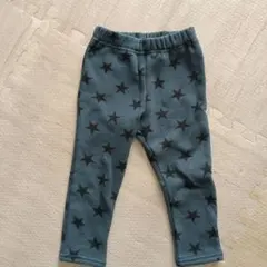 星柄裏起毛パンツ 90cm 西松屋