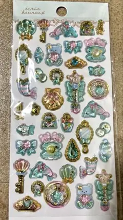 宝石　うるちゅるシール　エクランウルーシール　アンティーク カミオジャパン