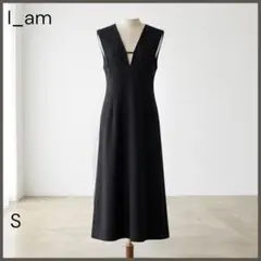 【I_am アイアム】前後2WAYフレアジャンパースカート/良品/オールシーズン