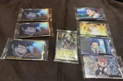 ヒロアカ カードソフトクッキー 爆豪レア、瀬呂、上鳴、飯田、心操、麗日