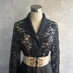 古着　ヴィンテージ レースシャツジャケット　used ビンテージ　希少　レトロ