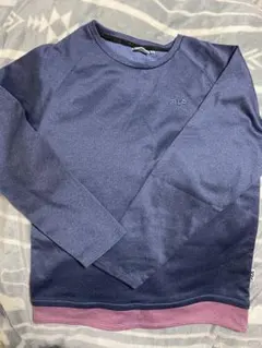 FILA 長袖 プルオーバー　Mサイズ ダークブルー