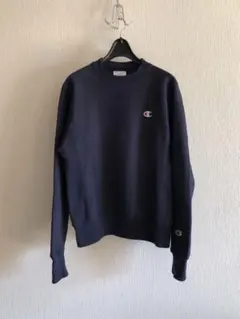 チャンピオン 日本サイズM程度 ネイビー トレーナー リバースウィーブ
