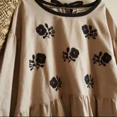 新品　SM2☆【ETHICAL CRAFTS】リサイクルコットン刺繍ワンピース