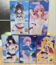【新品未開封】To LOVEる フィギュア 5種セット