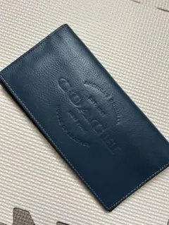 COACH ダークブルー 長財布