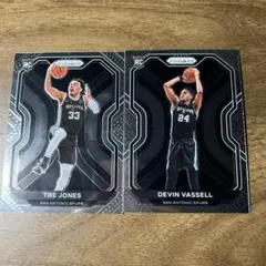 TRE JONES & DEVIN VASSELL RCカードセット