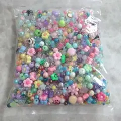 1.アクリルビーズ ミックス 大容量