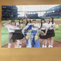 乃木坂46 両面大ポスター1枚(小川、金川、黒見、柴田、瀬戸口、長嶋)