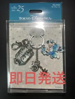 東京ディズニーシー 25周年 スパークリングジュビリー キーチェーンのサムネイル