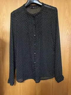 ドット柄 シャツ