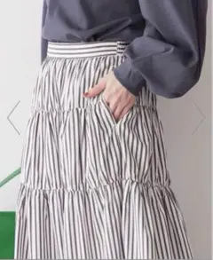 AMERICAN HOLIC アメリカンホリック　ティアードギャザースカート　M