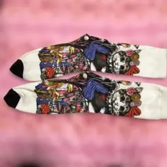 新品未使用❣️不思議猫ちゃんデザインのソックス　ヒグチユウコ