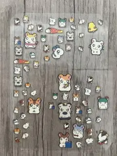 とっとこハム太郎　ネイルシール　平成レトロ