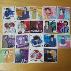 名探偵コナン ステッカー 怪盗キッド 赤井秀一 服部平次 江戸川コナン 工藤新一