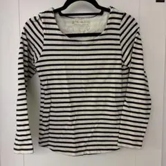 chocol raffine robe ストライプ長袖Tシャツのサムネイル