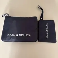 DEAN & DELUCA グローサリーバッグ＆ポーチ ネイビー 付録のみ